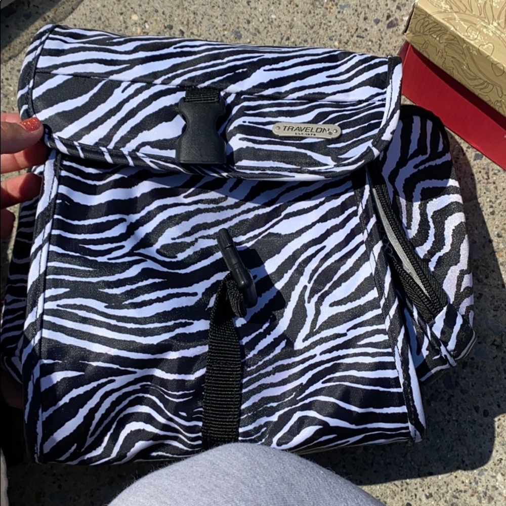 Zebra travel bag
